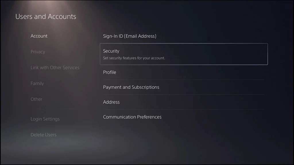 support ps5 acct security 11jan23en