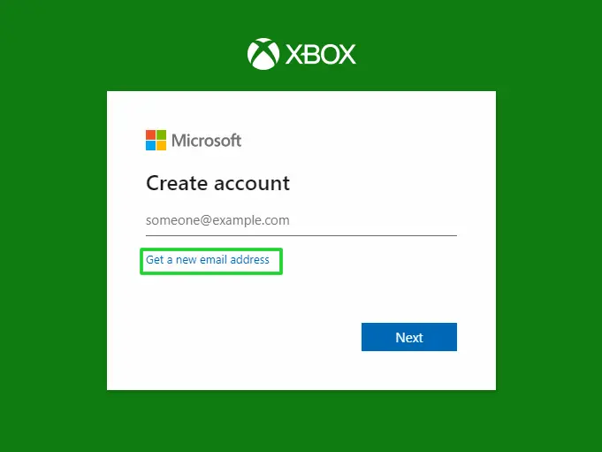 ساخت اکانت ایکس باکس با ایمیل جدید