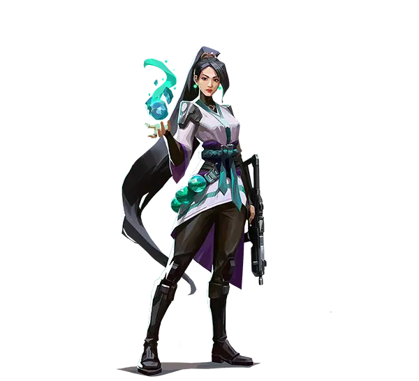 ایجنت های بازی ولورانت 22 Sage Artwork Full copy