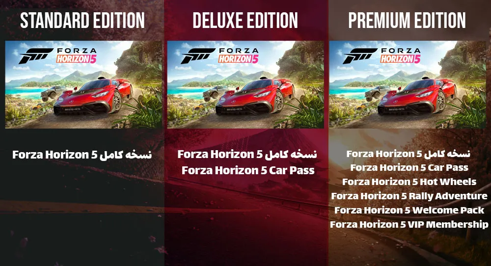 خرید اکانت قانونی forza horizon 5 برای ps5
