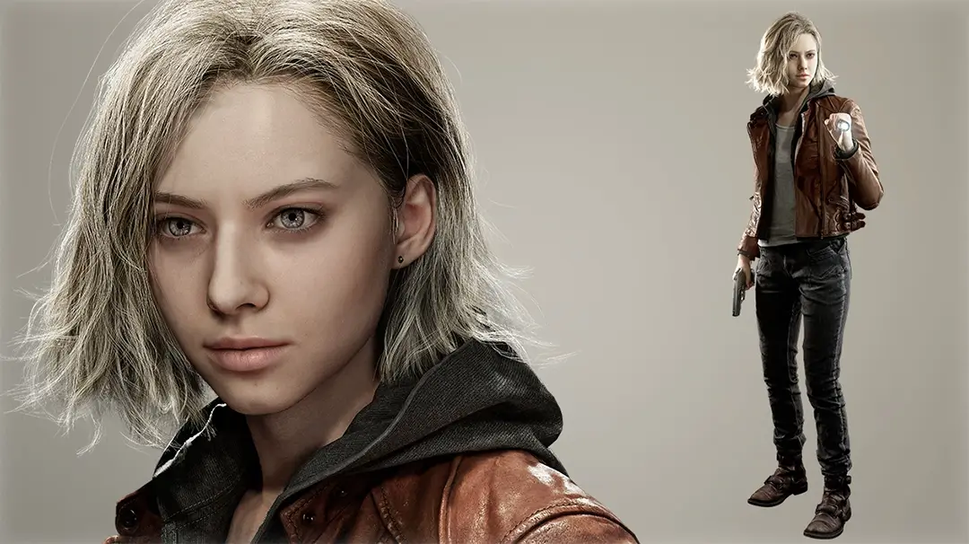 کاراکتر گریس در بازی resident evil requiem